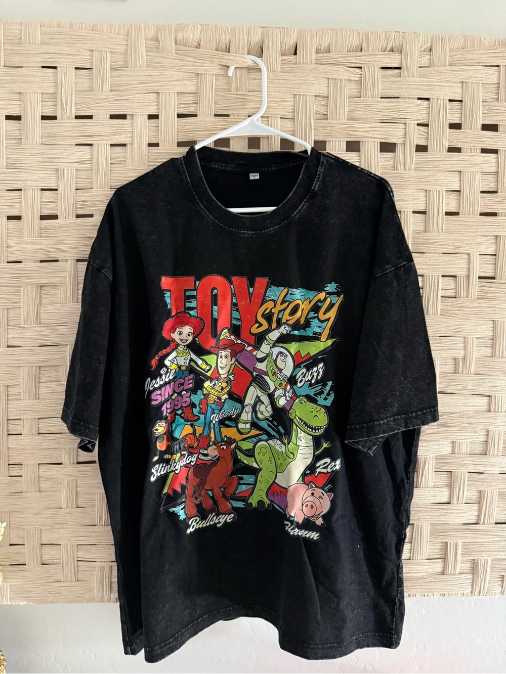 Toy Story Black Graphic Tee
